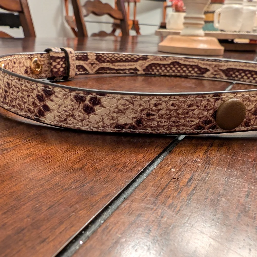 Michael Kors Cece Snakeskin Print Medium Shoulder Bag - Picture 10 of 13